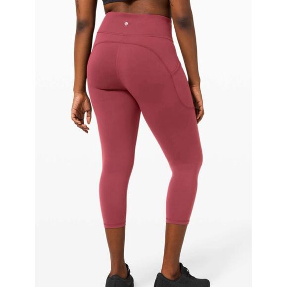 Lululemon Invigorate High Rise Crop Legging - Picture 1 of 9